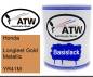 Preview: Honda, Longleet Gold Metallic, YR41M: 1L Lackdose, von ATW Autoteile West.